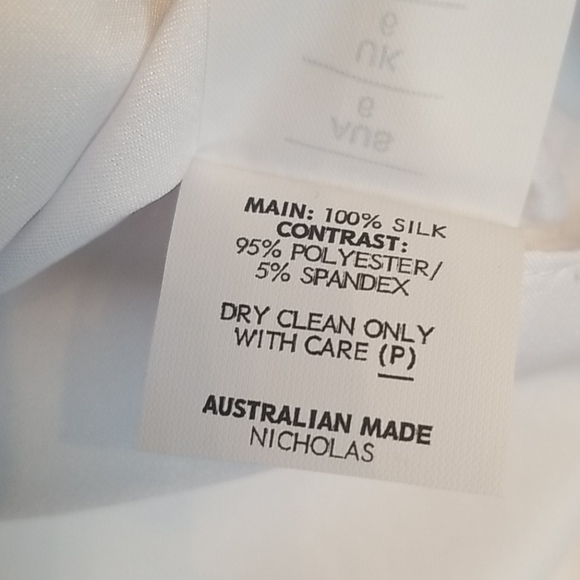 Nicholas Silk Floral Print Midi Skirt US 2 New - Picture 6 of 6